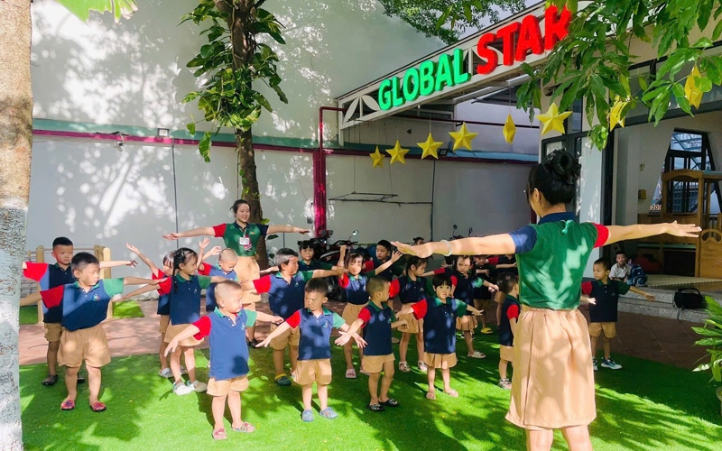 Campus hiện đại và môi trường an toàn của Global Star School